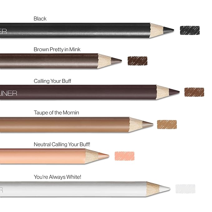 wet n wild Color Icon Kohl Eyeliner Pencil - Rich Hyper-Pigmented Color, Smooth Creamy Application, Long-Wearing Matte Finish Versatility, Cruelty-Free - Simma Brown Now!