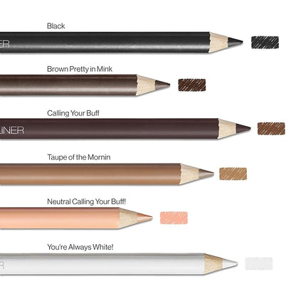 wet n wild Color Icon Kohl Eyeliner Pencil - Rich Hyper-Pigmented Color, Smooth Creamy Application, Long-Wearing Matte Finish Versatility, Cruelty-Free - Simma Brown Now!