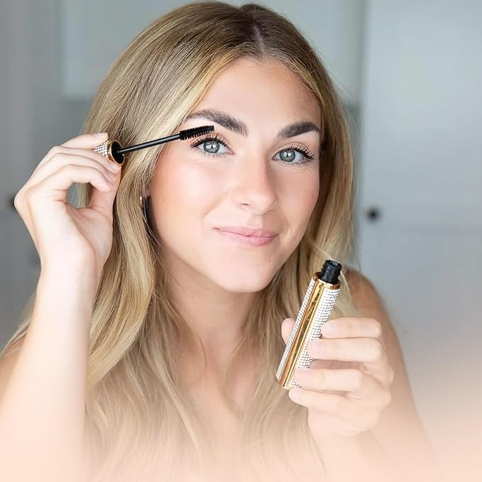 Eyelash Mascara Long Lasting For Long Lashes Mascara Waterproof Washable Curling Volumizing Lengthening Cruelty Free Black