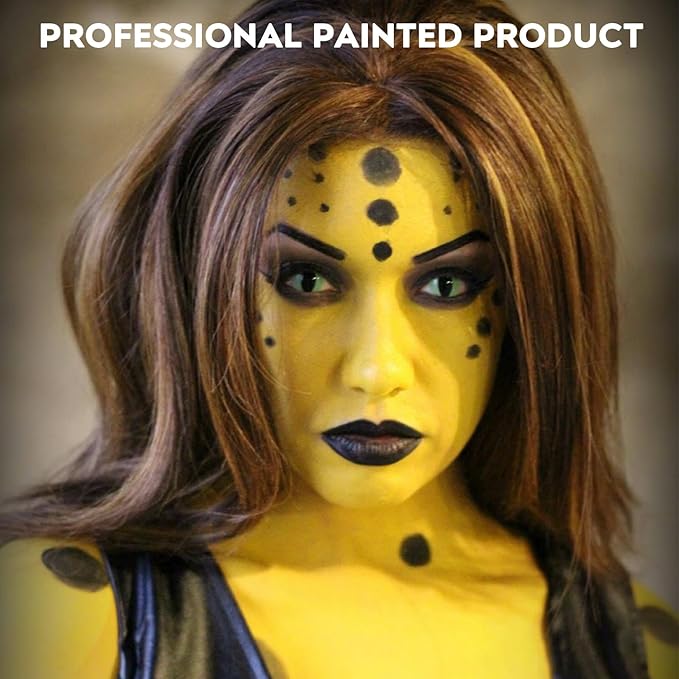 Yellow Face Paint, Cream-based Body Paint Stick【Larger Capacity】【High Pigment】【Long Lasting】Professional Paint Makeup Product For Halloween/Masquerade/Cosplay/Movie Makeup, 1.06 Oz/30g