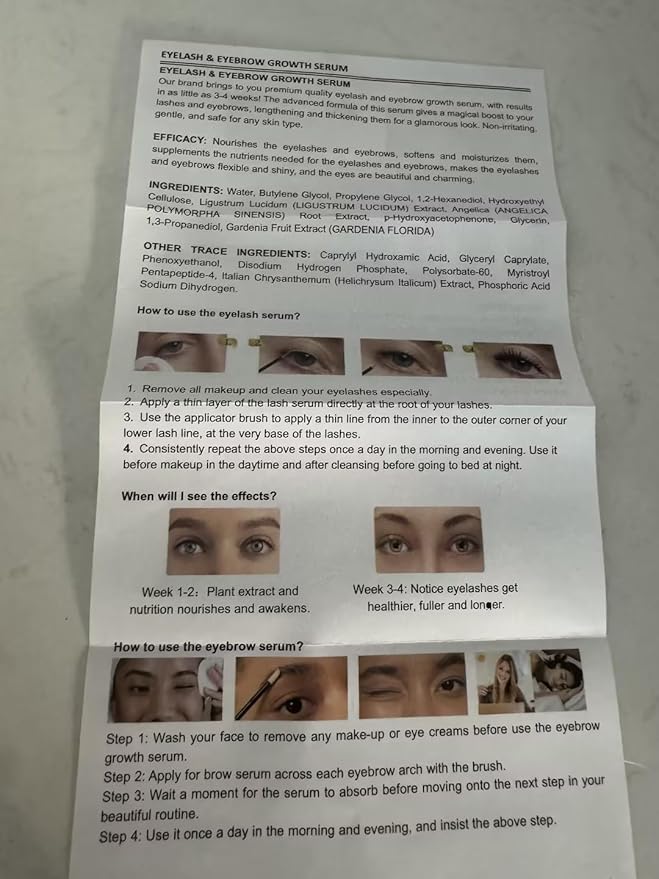 Eyelash & Brow Serums Set
