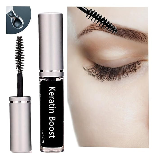 NC Lash Lift Care, Brow Lamination Aftercare Eyelash Perm Nutrition, Treat Burning Eyebrow Save Messy Lash, 8 weeks Keratin Botox Care For and Perm/Lift(7ml) (Clear-lash&brow care)