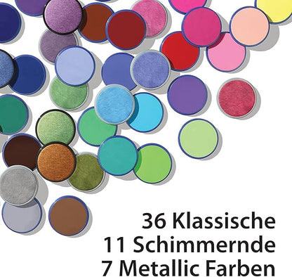 Snazaroo Classic Face and Body Paint, 18.8g (0.66-oz) Pot, Dark Grey