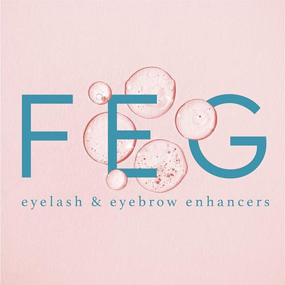 FEG Eyebrow Enhancer Growth Serum for Thicker Brows | Natural Brow Enhancing Serum for Growing and Thickening Eyebrows | Stimulates Natural Growth | 3ml | Single Pack