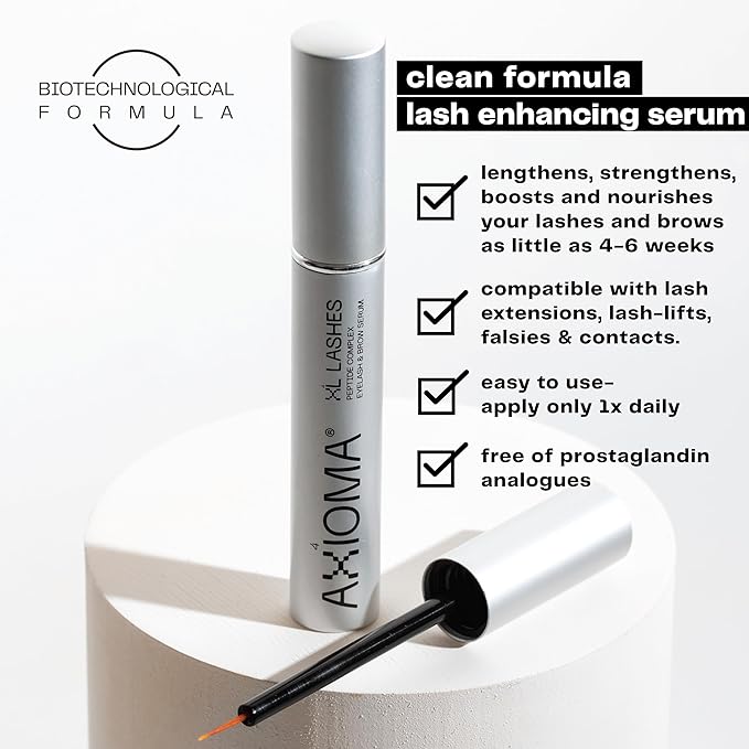 XL Lashes Lash Serum, Eyelash Serum, Eyebrow Serum 3ml