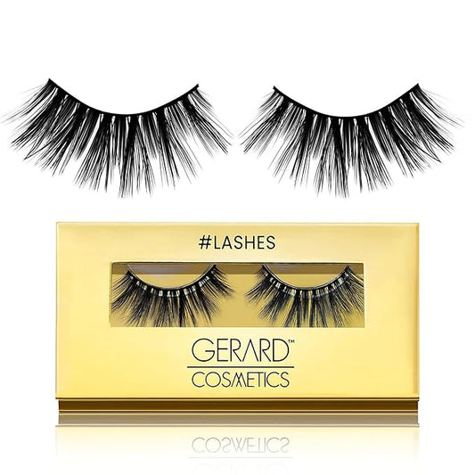 Gerard Cosmetics #GimmeMore #Lashes, High Volume Dramatic Lashes, Reusable, Perfectly Curled False Lashes, Cruelty Free & Vegan (1 Pair)