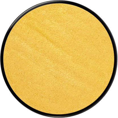 Snazaroo Metallic Face and Body Paint, 18.8g (0.66-oz) Pot, Gold