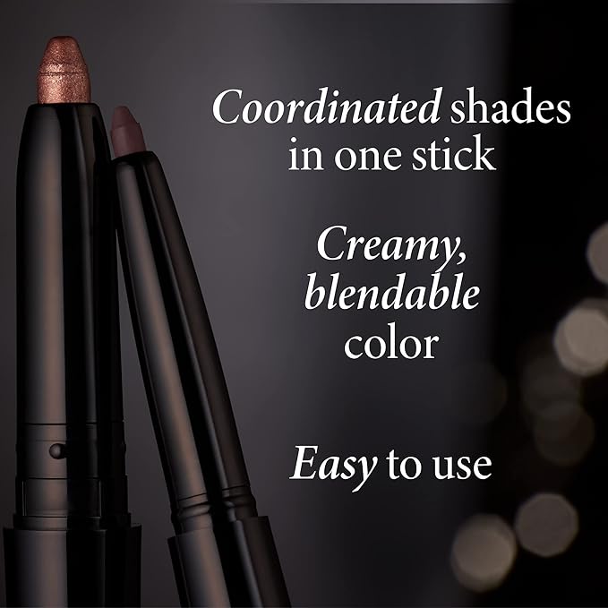 LAURA GELLER NEW YORK Waterproof Eye Spackle Eyeshadow Primer + Swipe-n-Line Dual-Ended Eyeshadow and Eyeliner Stick, Classic (Onyx/Champagne)