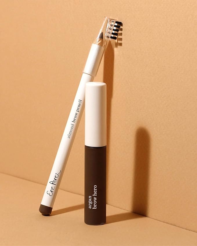 Ere Perez - Argan Brow Hero + Almond Eyebrow Pencil BUNDLE | Vegan, Cruelty-Free, Clean Beauty