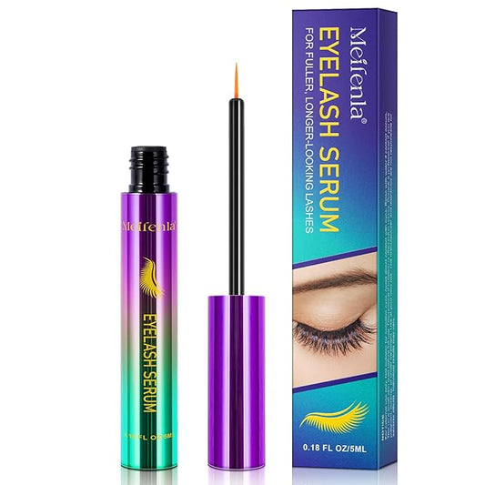 Eyelash Growth Serum, 5ml Lash Growth Serum, Lash Serum for Eyelash Growth Longer & Thicker Lash Enhancing Serum with Natural Formula Vegan & Cruelty-Free