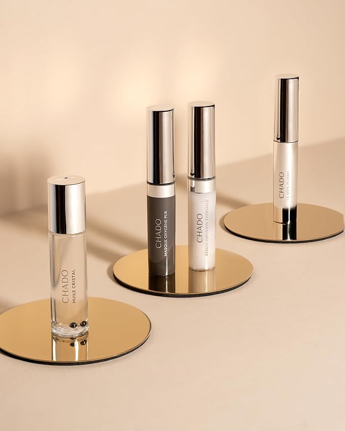 CHADO Eyelash & Brow Duo Spa Kit, Lash & Brow Serum, Black Clay, 2x6ml, 2x0.20 fl.oz
