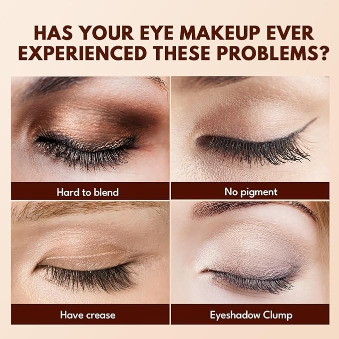 Eyeshadow Primer Base Long-Lasting Cream Eye Makeup Primer Shimmer, Waterproof Eye Base for Vibrant, Eyeshadow Concealer For Dry Skin Type, 0.35oz/count