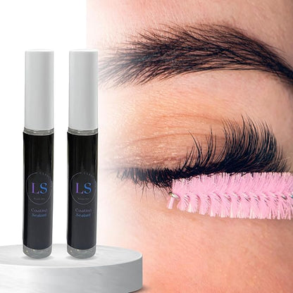 Extend Eyelash Life with LASHISKIN Pro Coating Sealant | Natural Ingredients, Anti-Wrinkle Benefits, Promotes Growth, Extra Moisture Protection, Ideal for Daily Use and Active Lifestyle - 5ml
