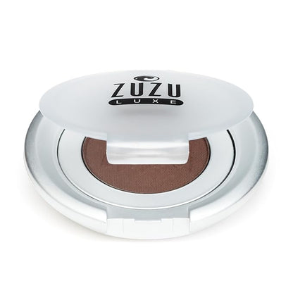 Zuzu Luxe Mineral Eyeshadow (Espresso - Darkest Brown/Matte), Richly pigmented, velvety smooth formula. Natural, Paraben Free, Vegan, Gluten-free, Cruelty-free, Non GMO, 0.07 oz