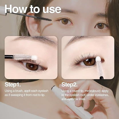 THESAEM Studio Volume Quick Lash Serum for Longer & Thicker Eyelashes - Advanced Eyelash Growth Serum with Patented Ingredients - Non-Irritation Formula with PH Similar To Tears, 0.3 fl.oz.