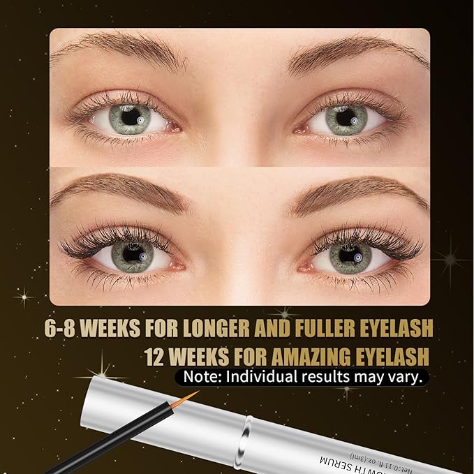 Nourishing Lash Serum Eyelash Serum for Longer Fuller Thicker Lashes Gentle No Irritating Cruelty-Free 3ml