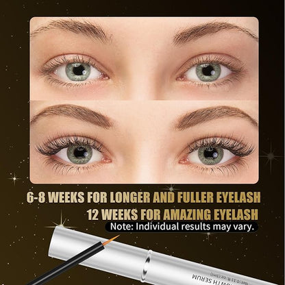 Nourishing Lash Serum Eyelash Serum for Longer Fuller Thicker Lashes Gentle No Irritating Cruelty-Free 3ml
