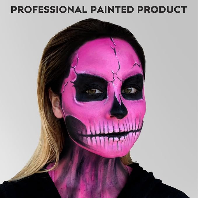 Pink Face Paint, Cream-based Body Paint Stick【Larger Capacity】【High Pigment】【Long Lasting】Professional Paint Makeup Product For Halloween/Masquerade/Cosplay/Movie Makeup, 1.06 Oz/30g