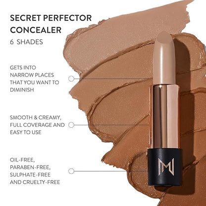 Secret Perfector Concealer Stick - Full Coverage, Creamy Formula for Marks, Dark Circles, and Pigmentation - Portable and Mirror-Compact Design - Suitable for All Skin Types #6