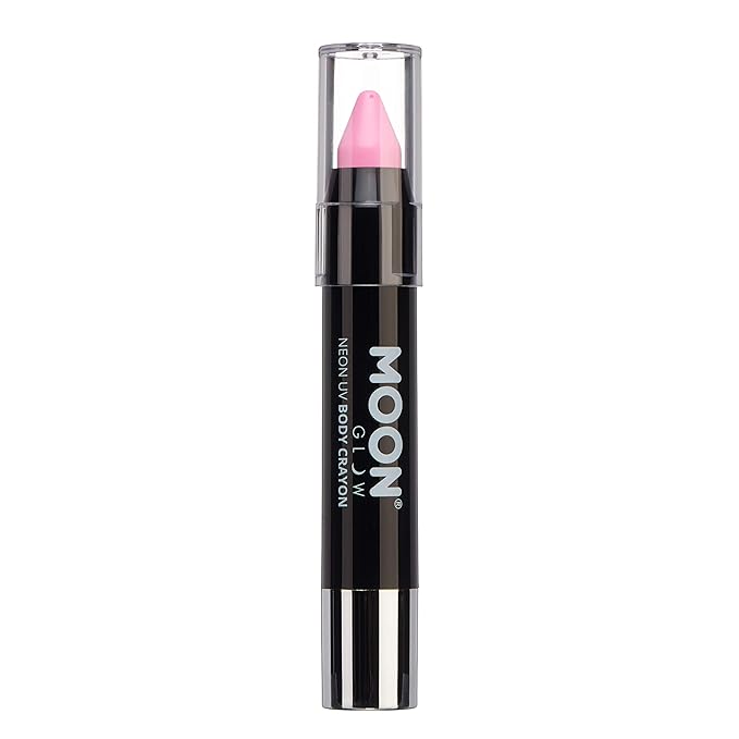 Neon UV Paint Stick Body Crayon for The Face & Body – Pastel Pink