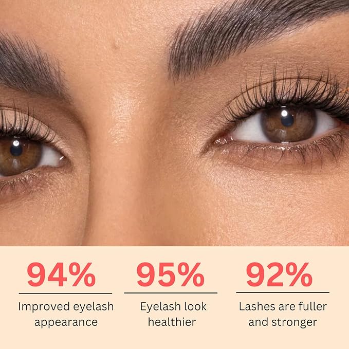 Belle Beauty Eyelash Growth Serum, Longer Looking Eyelashes, Lash Enhancing Serum, for Natural Lashes and Lash Extensions, 3ML/0.11 fl oz