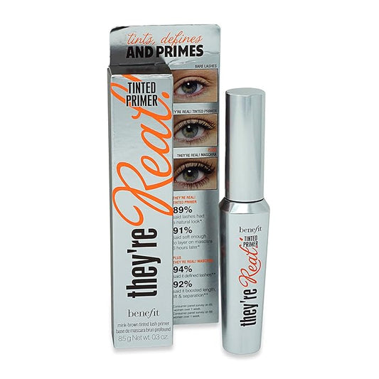 Benefit They're Real Tinted Lash Primer, Mink Brown, 0.3 Fl Oz