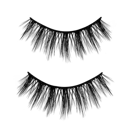 Gerard Cosmetics Realness Eyelashes - Full and Flirty Style - Can Be Worn Up To 15 Plus Times - Perfectly Curled for Use with Glasses - Suitable for Every Occasion - Cruelty-Free - 1 Pair