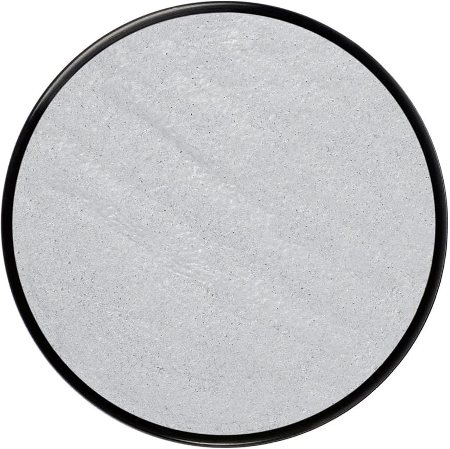 Snazaroo Metallic Face and Body Paint, 18.8g (0.66-oz) Pot, Silver