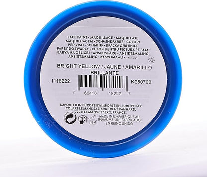 Snazaroo Classic Face and Body Paint, 18.8g (0.66-oz) Pot, Bright Yellow