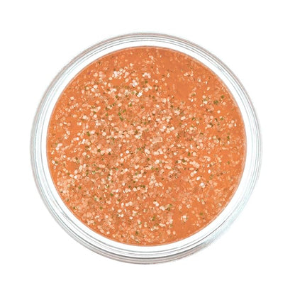 Iridescent Glitter Shakers by Moon Glitter – 100% Cosmetic Glitter for Face, Body, Nails, Hair and Lips - 5g - Orange