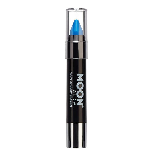 Neon UV Paint Stick Body Crayon for The Face & Body – Intense Blue