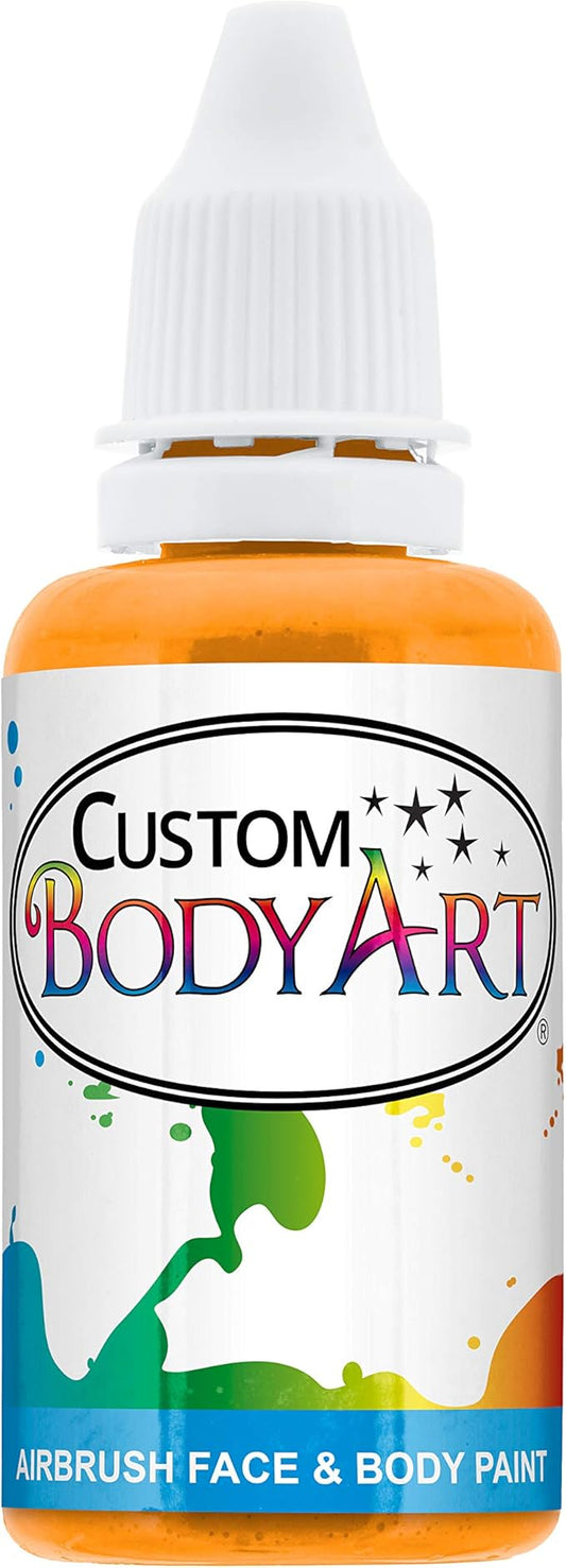 1-ounce Yellow Water Based Airbrush Body Art & Face Paint