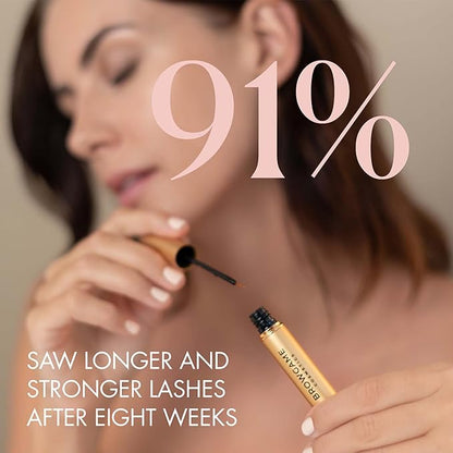 Eyelash Growth Serum - Longer, Fuller And More Voluminous Lashes - Vegan And Cruelty Free - Exclusive High-Tech Formula - Contains Moisturizing, Soothing And Active Ingredients - 0.1 Oz