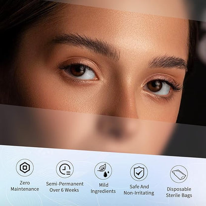 Libeauty Brow Lamination Sachet Kit & Lash Lift Kit, 20 Pack Solution - Easy to Use, 4-6 Weeks Eyebrow and Eyelash Perm with Mild Formula