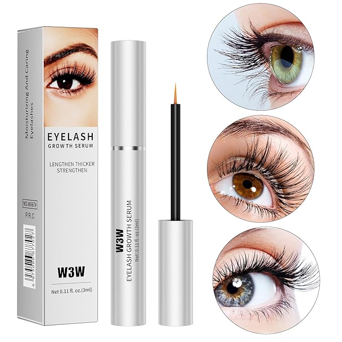 W3w Lash Serum,W3W Eyelashes Growth Serum,W3W Lash Serum - W3W Eyelash Growth Serum,Boost Eyelash Growth Serum,and Thicker Lashes (1pcs)