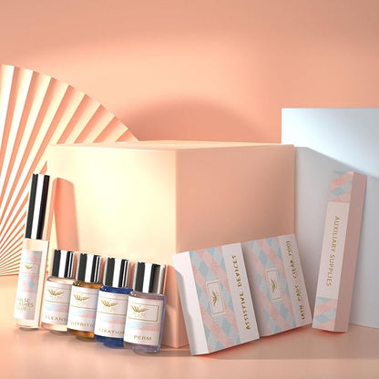 YUANLI Lash Lift Kit, Eyelash Lifting Kit, Eyelash Lift Kit, Easy for Professional Eyelash Perm Kit, Semi-Permanent Eye Lash Lift Kit, Lash Lift Suitable at Home