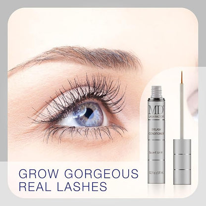 Lash Factor Eyelash Growth Serum| Enhances Your Natural Lashes For A Fuller, Longer & Denser Look | Eyelashs Enhancer for Women | 0.2 Fl Oz - 6 Month Supply