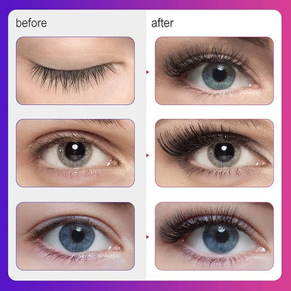 Magnetic Eyelashes with Eyeliner,Magnetic Eyelashes and Lashes Kit,3D 5D False Lashes, 5 Pairs with Tweezers, Easy to Wear-No Glue Needed
