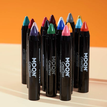 Face Paint Stick / Body Crayon makeup for the Face & Body by Moon Creations - 0.12oz - Bright Pink