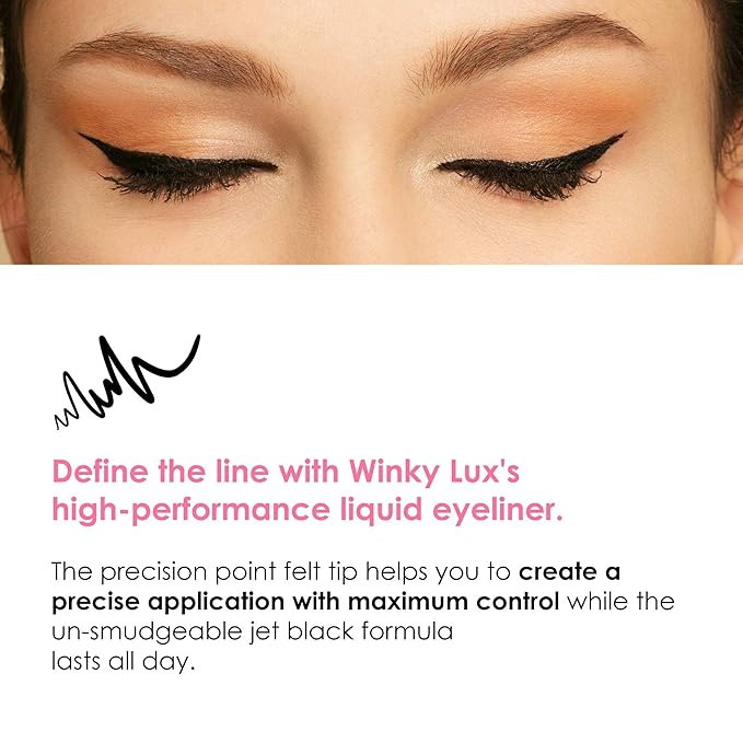 Winky Lux | So Extra Mascara and Liquid Eyeliner Bundle | Lengthening Mascara | Liquid Eyeliner | Black