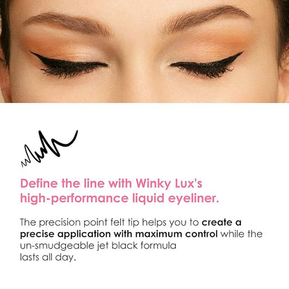Winky Lux | So Extra Mascara and Liquid Eyeliner Bundle | Lengthening Mascara | Liquid Eyeliner | Black