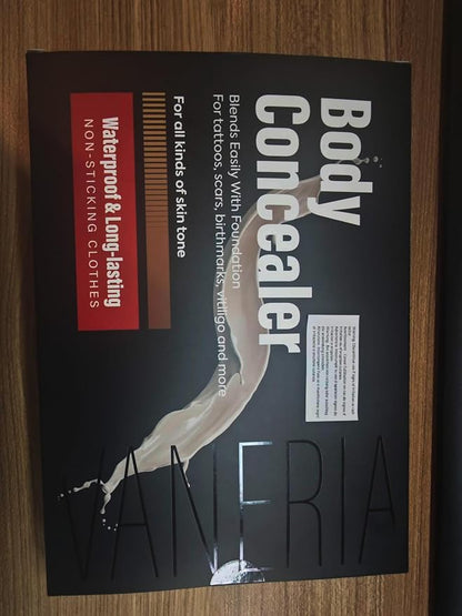 VANERIA Body Concealer, Tattoo Cover Up, Tattoo Cover Up Makeup Waterproof, Suitable For Scars, Birthmarks, Vitiligo and All Kinds Of Skin Tone, 3 Colors, 283g