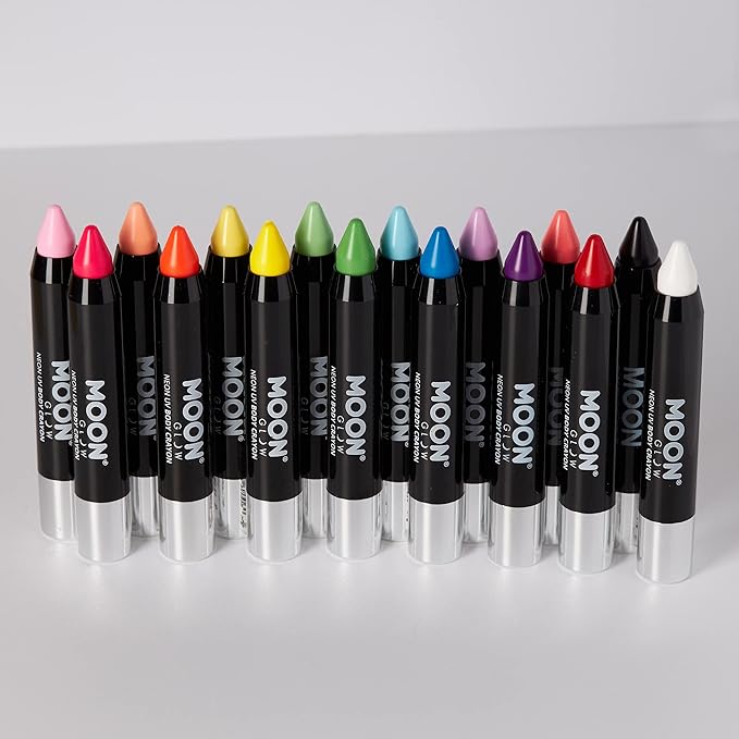 Neon UV Paint Stick Body Crayon for the Face & Body – Black