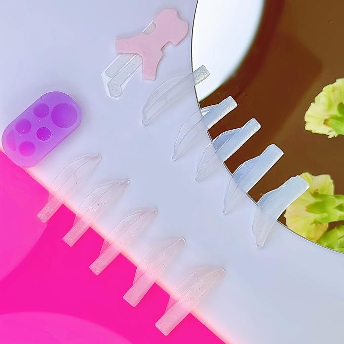 Lash Lift Shields L Curl Katya Vinog Eyelash Lifting Shield Bright Lami Lamination Roller Silicone Perm Rod No Glue On Eyelids Soft Lash Perming Pad Set For Lash Lift and Tint- Ribbons & Eye Patches