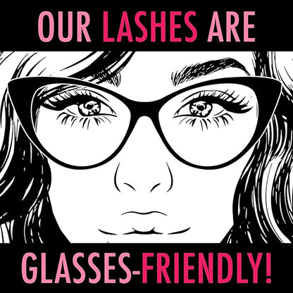 Gerard Cosmetics #WorkIt #Lashes, Reusable False Bottom Lashes, Perfectly Curled False Lashes For Glasses Wearers, Cruelty Free & Vegan (1 Pair)