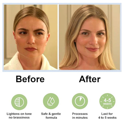 Godefroy Eyebrow Color Lightening Crème, 2 Application Kit, .34 Oz