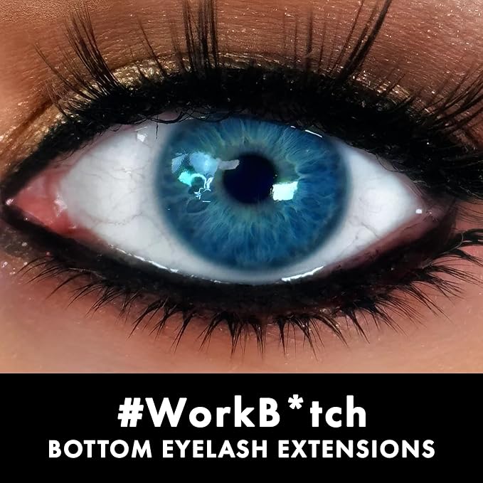 Gerard Cosmetics #WorkIt #Lashes, Reusable False Bottom Lashes, Perfectly Curled False Lashes For Glasses Wearers, Cruelty Free & Vegan (1 Pair)