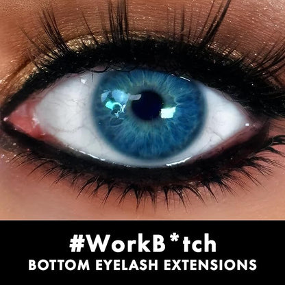 Gerard Cosmetics #WorkIt #Lashes, Reusable False Bottom Lashes, Perfectly Curled False Lashes For Glasses Wearers, Cruelty Free & Vegan (1 Pair)