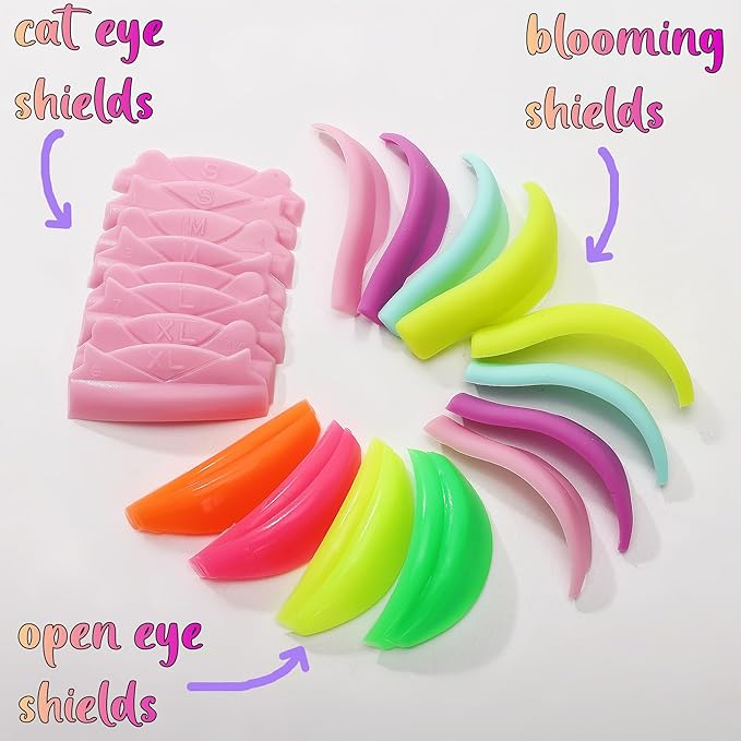 Lash Lift Kit Fast 7 Minutes Eyelash Perm Brow Lamination Set 2 In 1 Multi-Curler Form Lifting Result Open Eye/Cat Eye/Bloom Eyelash Lami Lamination Look 6 Weeks On Eyes- Durable Perming Lashes