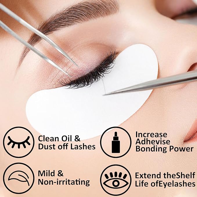 VEYES INC Lash Primer for Eyelash Extensions 15ml Professional Use Only Easy to Removes Proteins and Oils Increase Adhesive Bonding Power